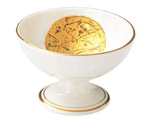 【まとめ買い10個セット品】和食器 ツ473-028 萬月金月花 丸高台千代口【キャンセル/返品不可】【厨房館】