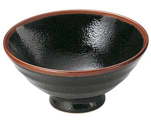 【まとめ買い10個セット品】和食器 ツ436-138 ゆず天目 大平【キャンセル/返品不可】【厨房館】