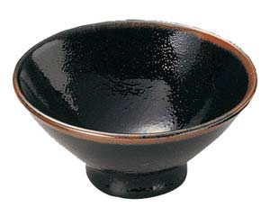 【まとめ買い10個セット品】和食器 ユ438-358 柚子天目 中平【キャンセル/返品不可】【厨房館】