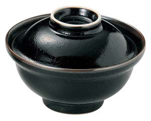 【まとめ買い10個セット品】和食器 ア357-318 柚子天目 蓋丼【キャンセル/返品不可】【厨房館】