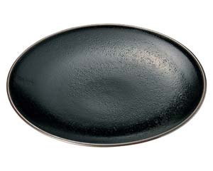 【まとめ買い10個セット品】和食器 ア439-258 柚子天目 丸10.0皿【キャンセル/返品不可】【厨房館】