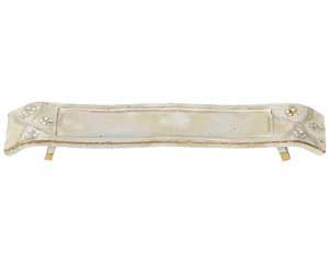 【まとめ買い10個セット品】和食器 ミ125-078 手造り粉引華紋(土物)弓型11.5前菜長皿【キャンセル/返品不可】【厨房館】|業務用厨房機器の飲食店厨房館