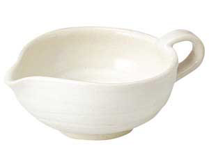 【まとめ買い10個セット品】和食器 ミ059-088 手造りモダン粉引(土物)手付きドレッシング【キャンセル/返品不可】【厨房館】 23,213円