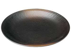 【まとめ買い10個セット品】和食器 ト440-128 焼締 パスタ皿【キャンセル/返品不可】【厨房館】