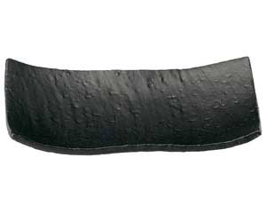 【まとめ買い10個セット品】和食器 ホ151-138 なごみ 黒焼物皿【キャンセル/返品不可】【厨房館】