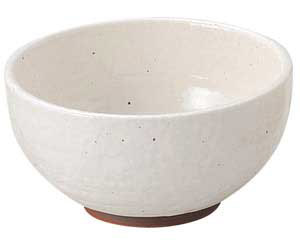 【まとめ買い10個セット品】和食器 ミ452-238 粉引石目 5.0丼【キャンセル/返品不可】【厨房館】