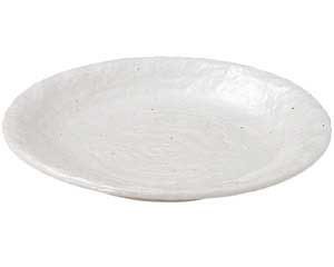 【まとめ買い10個セット品】和食器 ミ452-078 粉引石目 9.0皿【キャンセル/返品不可】【厨房館】｜業務用厨房機器の飲食店厨房館
