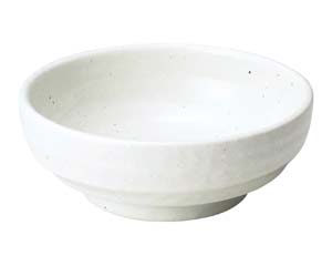 【まとめ買い10個セット品】和食器 ミ485-128 ゆらり粉引き 4.2鉢【キャンセル/返品不可】【厨房館】