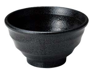 【まとめ買い10個セット品】和食器 ミ484-558 ゆらり黒結晶 5.0深丼【キャンセル/返品不可】【厨房館】