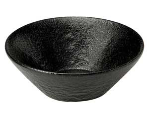 【まとめ買い10個セット品】和食器 ロ464-188 瀬戸黒 石目丸小鉢(小)【キャンセル/返品不可】【厨房館】