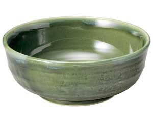 【まとめ買い10個セット品】和食器 ミ450-018 流水織部 6.8ラーメン丼【キャンセル/返品不可】【厨房館】