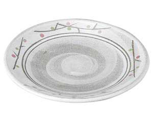【まとめ買い10個セット品】和食器 ミ461-308 あけぼの(土物) 丸5.0皿【キャンセル/返品不可】【厨房館】