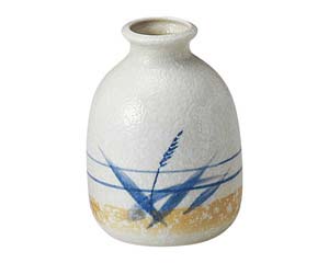 【まとめ買い10個セット品】和食器 ヤ461-528 白淡雪ススキ 2号そば徳利【キャンセル/返品不可】【厨房館】