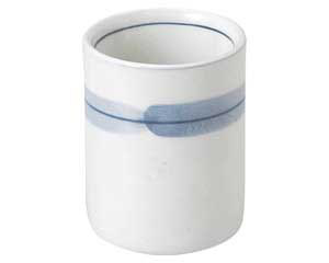 【まとめ買い10個セット品】和食器 ツ463-158 白河志野 長湯呑【キャンセル/返品不可】【厨房館】