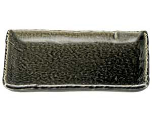 【まとめ買い10個セット品】和食器 ロ469-168 総織部 7.0長角皿【キャンセル/返品不可】【厨房館】