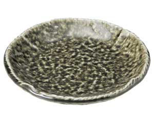 【まとめ買い10個セット品】和食器 ロ469-078 総織部 丸銘々皿【キャンセル/返品不可】【厨房館】