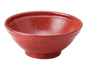 【まとめ買い10個セット品】和食器 ユ484-118 あかゆず すり鉢型丼【キャンセル/返品不可】【厨房館】
