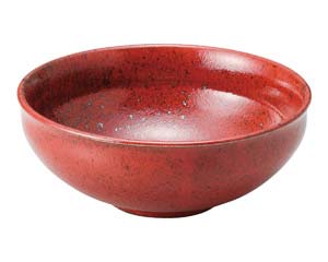 【まとめ買い10個仕掛ける品】和食器  ユ484-148 あかゆず 5.0どんぶり鉢【とり止める/返品不可】【御厨子所館】