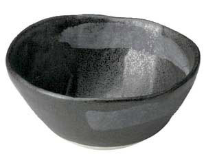 【まとめ買い10個セット品】和食器 ミ078-158 黒銀河3.6ボール【キャンセル/返品不可】【厨房館】｜業務用厨房機器の飲食店厨房館