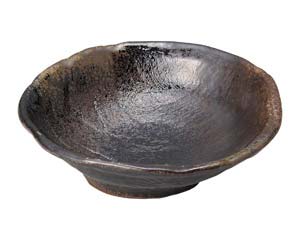 【まとめ買い10個仕掛ける品】和食器  ス489-018 琥珀色 6号中鉢【とり止める/返品不可】【御厨子所館】