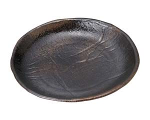 【まとめ買い10個セット品】和食器 ス236-028 琥珀 9号丸皿【キャンセル/返品不可】【厨房館】