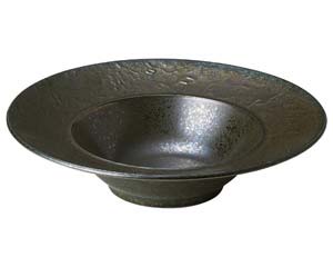 【まとめ買い10個セット品】 キ504-088 黒彩26cmディープスープ【キャンセル/返品不可】【厨房館】