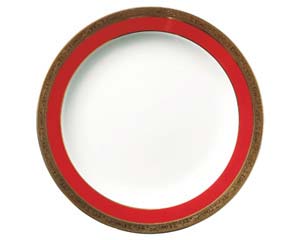 【まとめ買い10個セット品】 ホ505-058 マロンゴールド9インチ皿【キャンセル/返品不可】【厨房館】