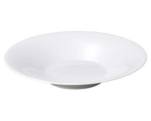 【まとめ買い10個セット品】 オ592-218 アリス白磁 24cm深皿【キャンセル/返品不可】【厨房館】