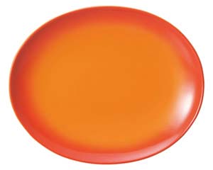 【まとめ買い10個セット品】 キ560-128 コローレ オーバルプラター(L) OR【キャンセル/返品不可】【厨房館】