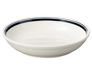 【まとめ買い10個セット品】 コ567-108 カントリーサイドネイビーブルー 22.5cmパスタボール【キャンセル/返品不可】【厨房館】