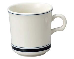 【まとめ買い10個セット品】 コ567-238 カントリーサイドネイビーブルー マグカップ【キャンセル/返品不可】【厨房館】