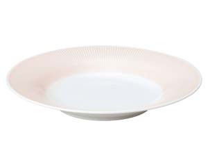 【まとめ買い10個セット品】 コ553-538 カラーリフレクション ピンクスープ皿【キャンセル/返品不可】【厨房館】