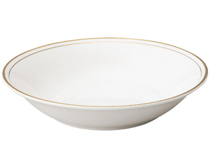 【まとめ買い10個セット品】 ア569-578B ハイテクゴールド(無地) 7.5インチクープ【キャンセル/返品不可】【厨房館】