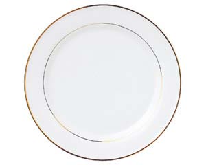 【まとめ買い10個セット品】 ヤ570-518 リアルゴールド 10インチディナー皿【キャンセル/返品不可】【厨房館】