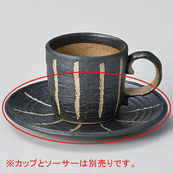 【まとめ買い10個セット品】 ロ610-048 紺十草コーヒー皿【キャンセル/返品不可】【厨房館】 14,818円
