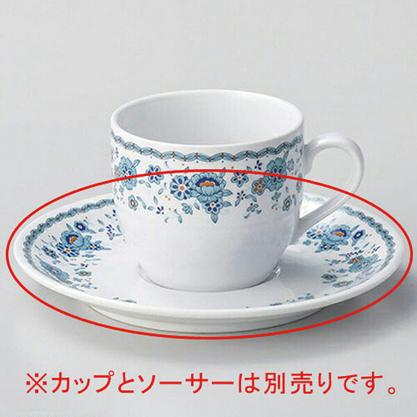【まとめ買い10個セット品】 ホ611-068 エジンバラコーヒー兼用受皿【キャンセル/返品不可】【厨房館】