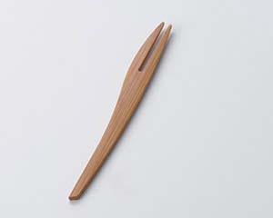 【まとめ買い10個セット品】 ワ626-358 すす竹利休フォーク【キャンセル/返品不可】【厨房館】