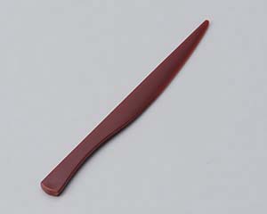 【まとめ買い10個セット品】和食器 エ629-288 [AC]ナイフ 朱[洗]【キャンセル/返品不可】【厨房館】