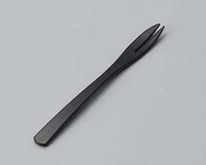 【まとめ買い10個セット品】和食器 エ629-298 [AC]フォーク 黒[洗]【キャンセル/返品不可】【厨房館】