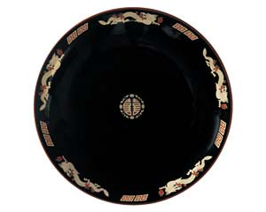 【まとめ買い10個セット品】 イ658-018 天目金彩竜 尺皿【キャンセル/返品不可】【厨房館】