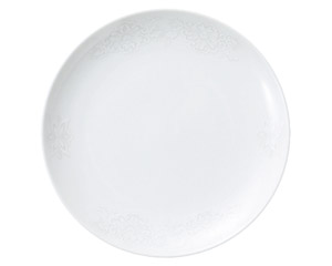 【まとめ買い10個仕掛ける品】 ア659-068A 百貨店瀬戸もの華清(絵付) 7.5in丸皿【とり止める/返品不可】【御厨子所館】