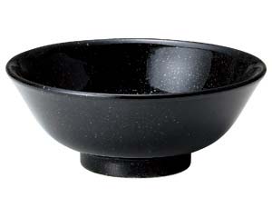 【まとめ買い10個セット品】 カ655-158 アジアン(黒・赤) 黒反高台6.5丼【キャンセル/返品不可】【厨房館】