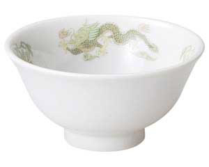 【まとめ買い10個セット品】 ト669-628 緑鳳竜 3.6スープ碗【キャンセル/返品不可】【厨房館】