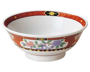 【まとめ買い10個セット品】 ト667-048 紅華祥 6.3高台丼【キャンセル/返品不可】【厨房館】