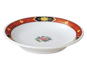 【まとめ買い10個セット品】 ト667-138 紅華祥 4.0皿【キャンセル/返品不可】【厨房館】