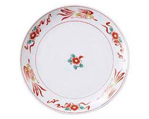 【まとめ買い10個セット品】 ホ666-168 花鳥 9インチ丸皿【キャンセル/返品不可】【厨房館】