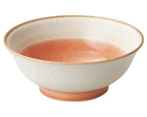 【まとめ買い10個セット品】 ミ668-128 釉彩(若草・ピンク) ピンク高台7.5丼【キャンセル/返品不可】【厨房館】｜業務用厨房機器の飲食店厨房館
