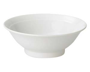 【まとめ買い10個セット品】 カ653-078 白中華 8.0高台丼【キャンセル/返品不可】【厨房館】