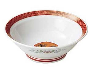 【まとめ買い10個セット品】 オ671-658 朱金雷門 リム7.0丼【キャンセル/返品不可】【厨房館】