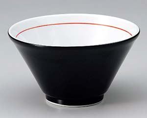 【まとめ買い10個セット品】 ヤ679-198 黒巻切立6.3深丼【キャンセル/返品不可】【厨房館】|業務用厨房機器の飲食店厨房館